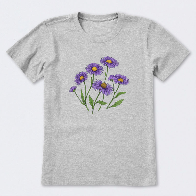Wild Aster Short Sleeve T-Shirt
