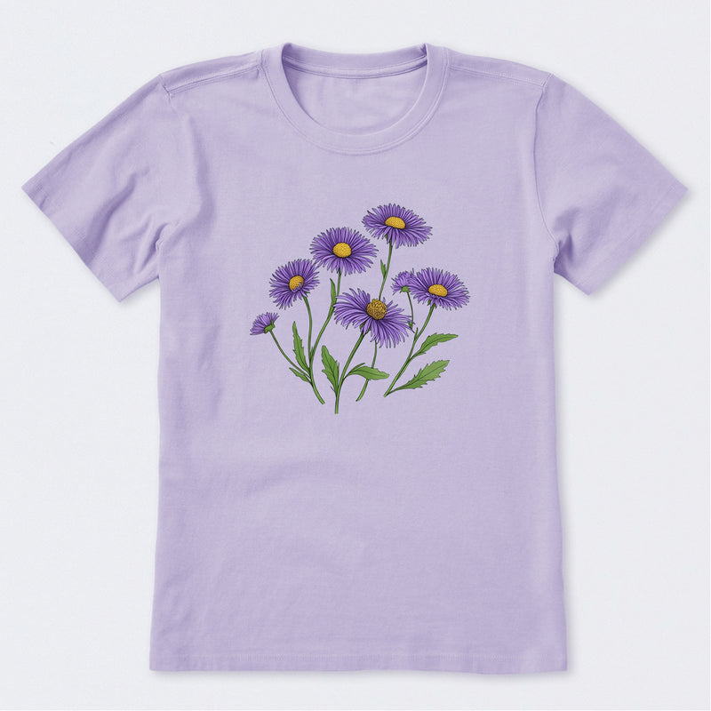 Wild Aster Short Sleeve T-Shirt