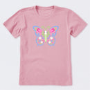 Floral be the Butterfly Short Sleeve T-Shirt
