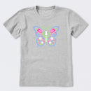 Floral be the Butterfly Short Sleeve T-Shirt