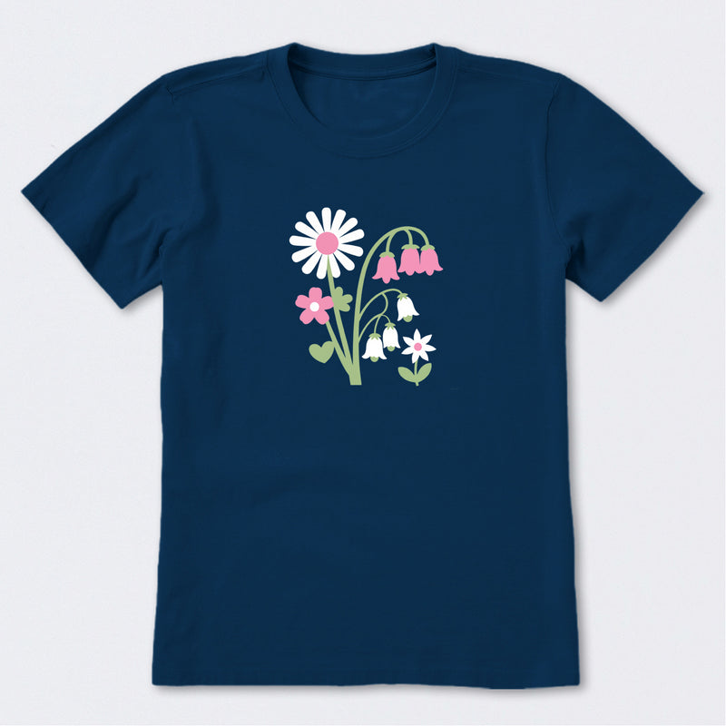 Bold Blooms Short Sleeve T-Shirt