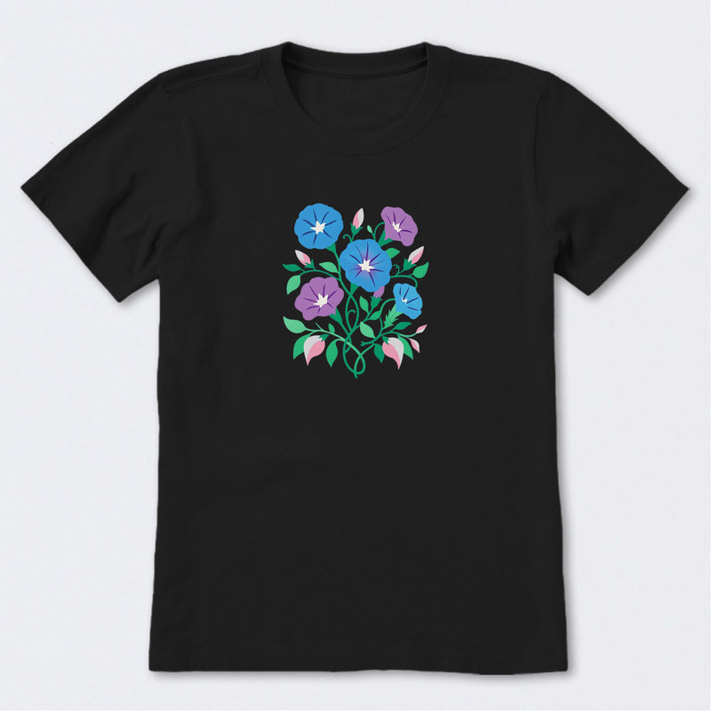 Morning Glories Short Sleeve T-Shirt