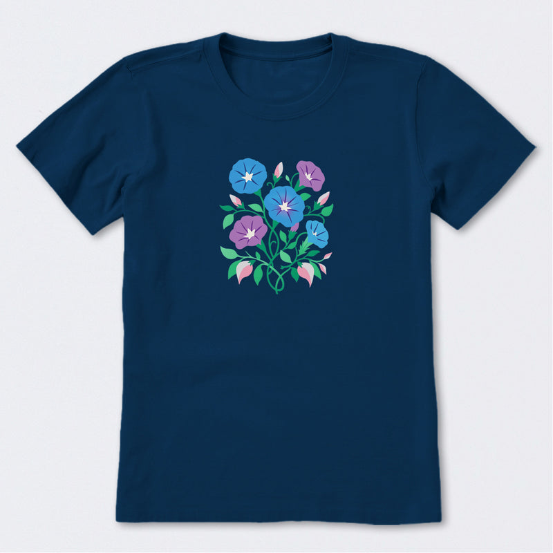 Morning Glories Short Sleeve T-Shirt