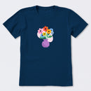 Vase with Flowers Short Sleeve T-Shirt