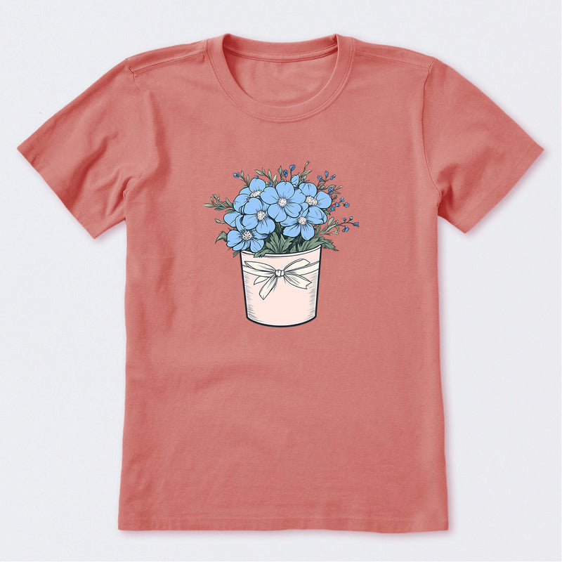 Flowers Blossom Short Sleeve T-Shirt