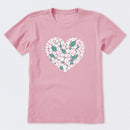 Heart of Flowers Short Sleeve T-Shirt