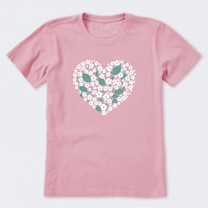 Heart of Flowers Short Sleeve T-Shirt