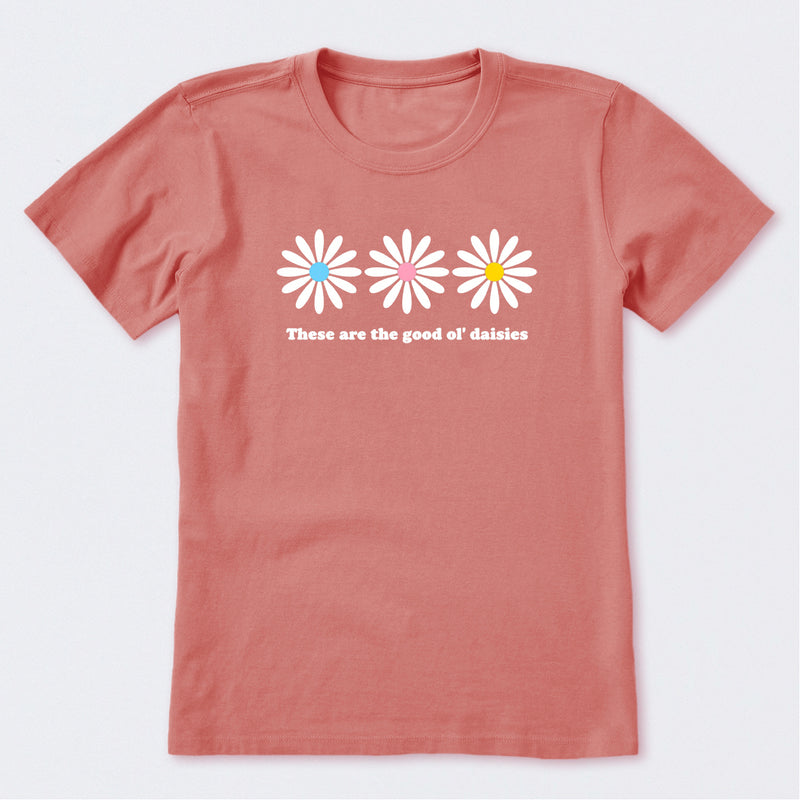These Are The Good Old Daisies Short Sleeve T-Shirt