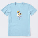 Sunflowers in the Moon Short Sleeve T-Shirt