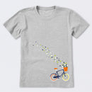 Irish Bicycle Clovers Short Sleeve T-Shirt