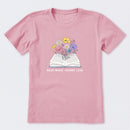 Read More Petals & Prose Short Sleeve T-Shirt