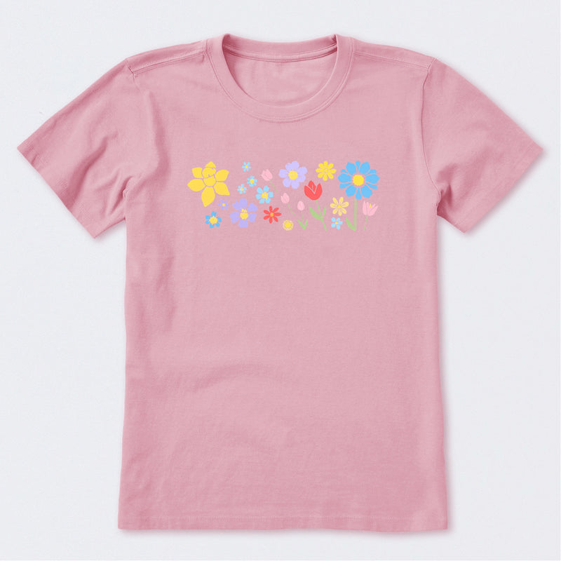 Spring Wildflowers Short Sleeve T-Shirt