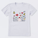 Wildflowers Baseball Short Sleeve T-Shirt