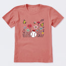 Wildflowers Baseball Short Sleeve T-Shirt