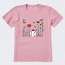 Wildflowers Baseball Short Sleeve T-Shirt