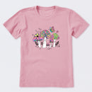 Tie Dye Mushrooms Short Sleeve T-Shirt