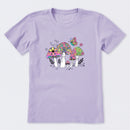 Tie Dye Mushrooms Short Sleeve T-Shirt