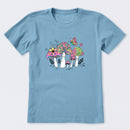 Tie Dye Mushrooms Short Sleeve T-Shirt