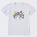 Tie Dye Mushrooms Short Sleeve T-Shirt