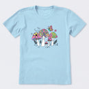 Tie Dye Mushrooms Short Sleeve T-Shirt