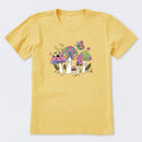 Tie Dye Mushrooms Short Sleeve T-Shirt