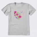 All We Need Is Love & Blooms Short Sleeve T-Shirt
