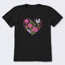 All We Need Is Love & Blooms Short Sleeve T-Shirt