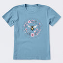 Keys to Happiness All Around Us Bee Short Sleeve T-Shirt
