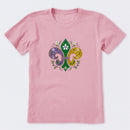 Doodle Fleur de Lis Short Sleeve T-Shirt