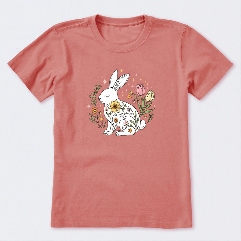 Doodle Easter Bunny Short Sleeve T-Shirt