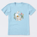 Doodle Easter Bunny Short Sleeve T-Shirt