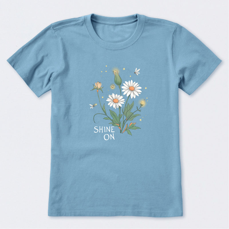 Dreamy Shine On Daisies Short Sleeve T-Shirt