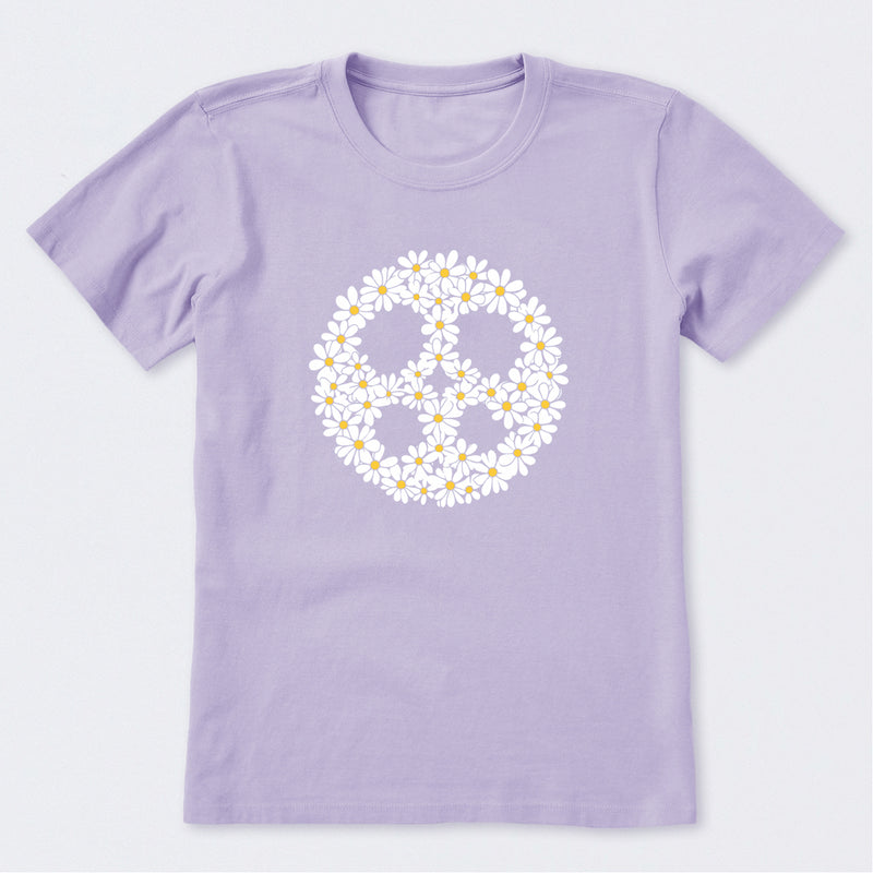 Peace Daisy Chain Crusher Short Sleeve T-Shirt