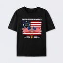 United States Of America 250 Years 1776 2026 Independence Day American Flag T Shirt