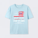 250 Years Of American Independence We The People 1776 To 2026 Usa Flag Patriotic T-Shirt