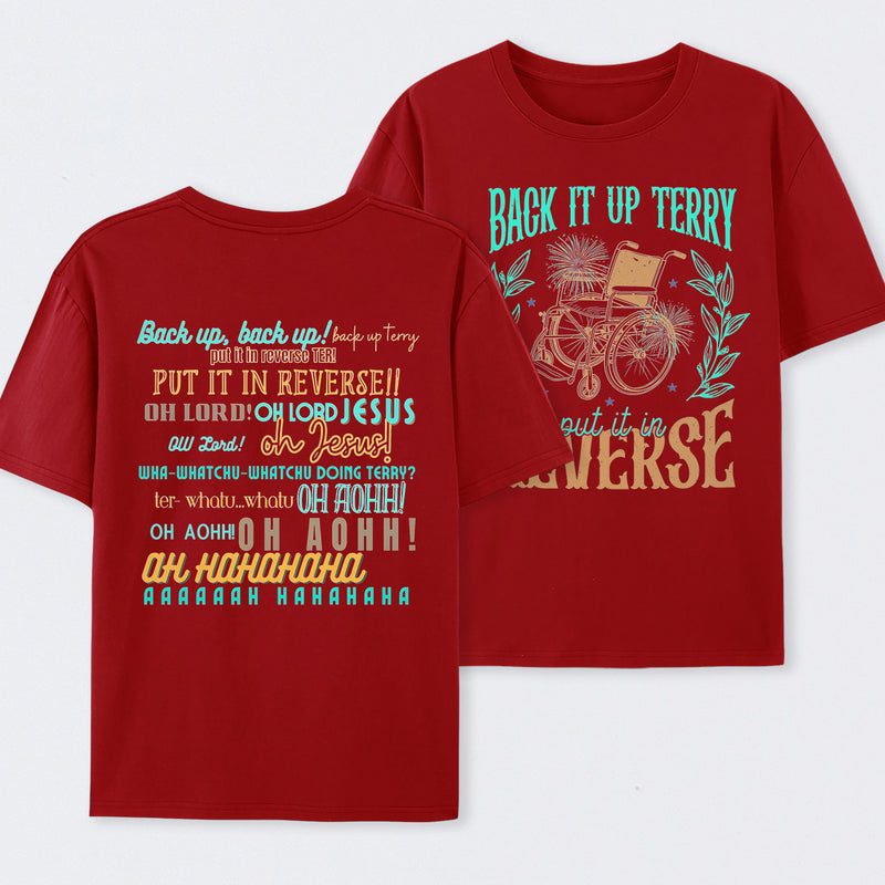 Back It Up Terry Shirt 4Th Of July Shirt Freedom Shirt Usa Shirt