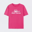 Forklift Certified Shirt Funny Certified Forklift Operator T-Shirt
