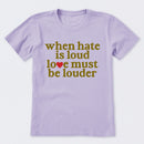 When Hate Is Loud Love Must Be Louder T-Shirt