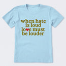 When Hate Is Loud Love Must Be Louder T-Shirt