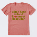 When Hate Is Loud Love Must Be Louder T-Shirt
