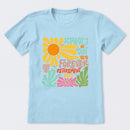Personalized Colorful Sunflowers And Text T-Shirt