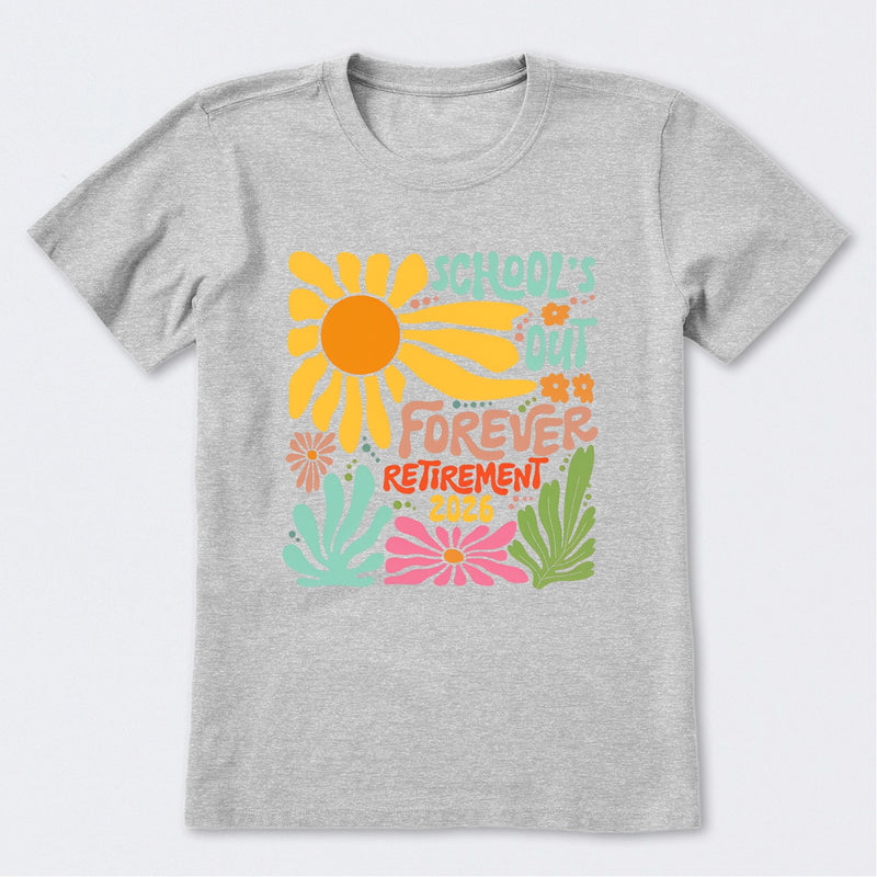 Personalized Colorful Sunflowers And Text T-Shirt