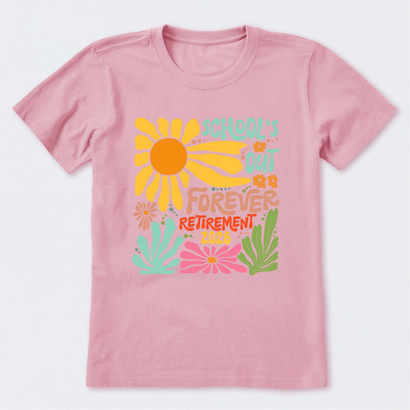 Personalized Colorful Sunflowers And Text T-Shirt