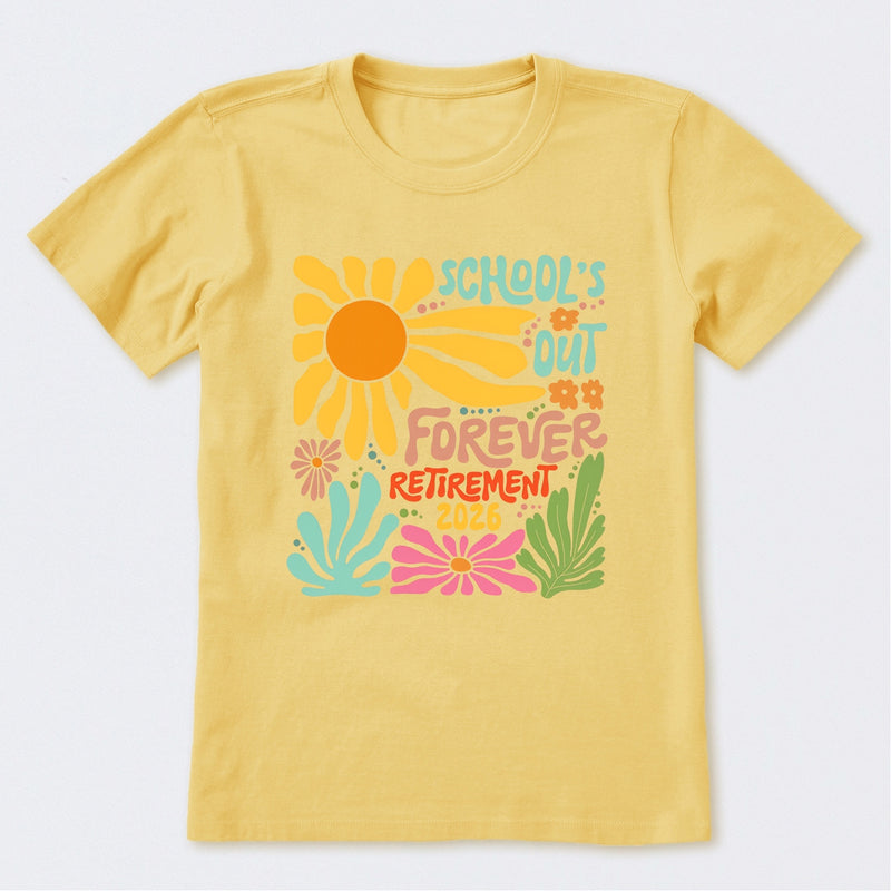 Personalized Colorful Sunflowers And Text T-Shirt