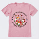 Keep The Immigrants Deport The Racists T-Shirt