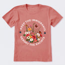 Keep The Immigrants Deport The Racists T-Shirt