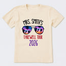 Personalized Name And Year Farewell Tour Retirement T-Shirt
