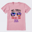 Personalized Name And Year Farewell Tour Retirement T-Shirt