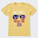 Personalized Name And Year Farewell Tour Retirement T-Shirt