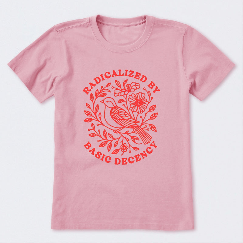 Radicalized By Basic Decency Social Justice T-Shirt